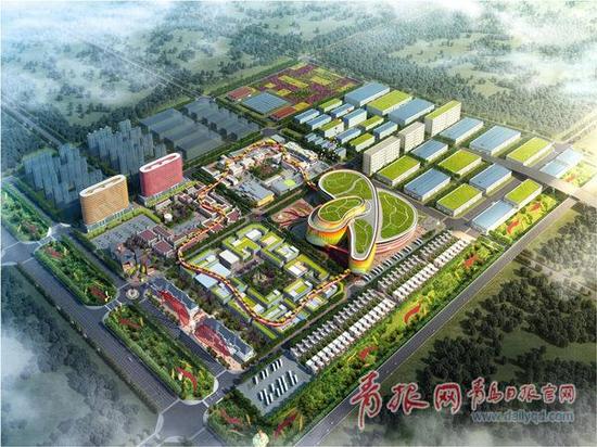 辣椒小镇俯瞰效果图
