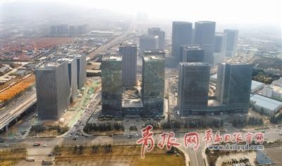 ▲位于株洲路东端的国际创新园。 高瑞杰 摄