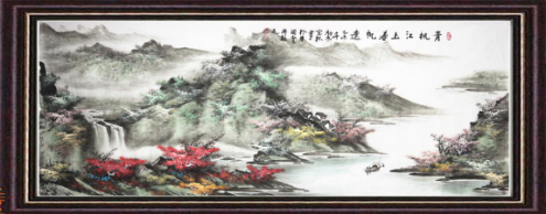 (此作品悬挂于德国驻上海总领事馆)