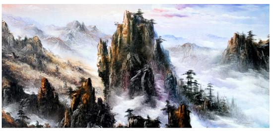 季世山代表作《峻之巅》
