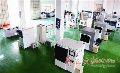 ▲三迪时空集团内的3D打印智能制造加工服务中心。