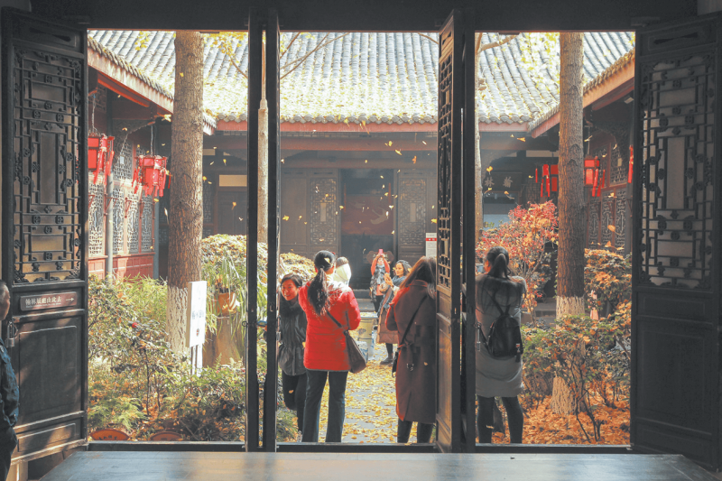 川西传统建筑门窗