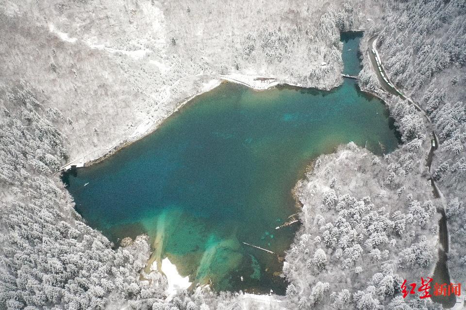 雪后九寨沟 梁枫 摄