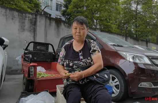 婆婆回忆事发时的情形