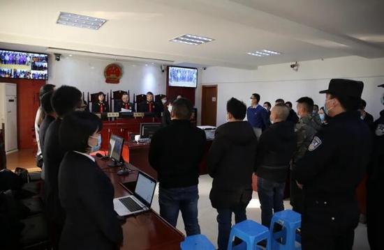 趙鵬被判處有期徒刑二十年 廣元市利州區人民法院供圖