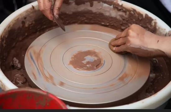 手工陶瓷现场制作