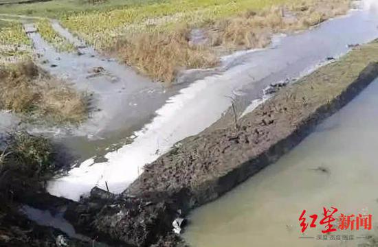 企業排出的污水