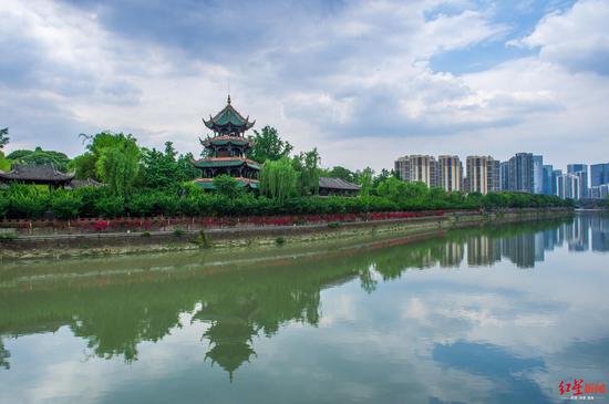 成都錦江風景