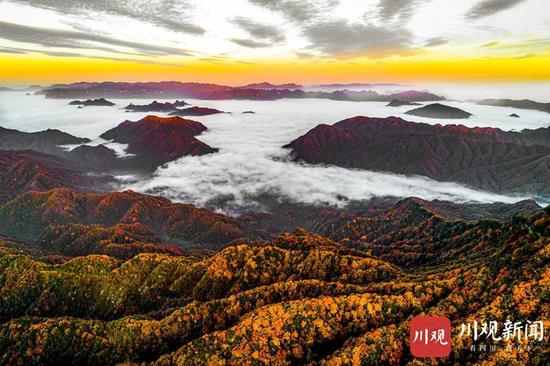 光雾山旅游景区 视觉四川 付海旭 摄