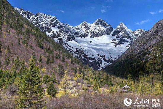 洛格斯神山附近的美景(图片由达古冰山管理局提供)