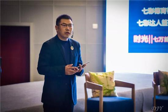 ▲讲述人:张有财副校长