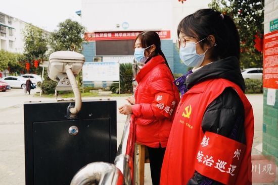 “00后”志愿者肖美姚。 魏馮 攝