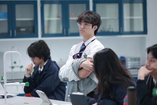 △学生案例 成都墨尔文课堂上的Tommy
