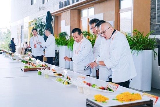 四川省第一届川菜职业技能竞赛现场