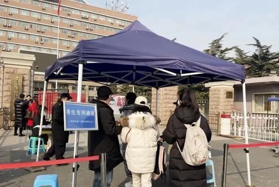 艺考生陆续进入学校备考