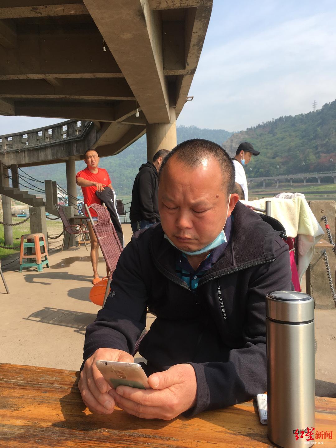 ↑羅文近照。