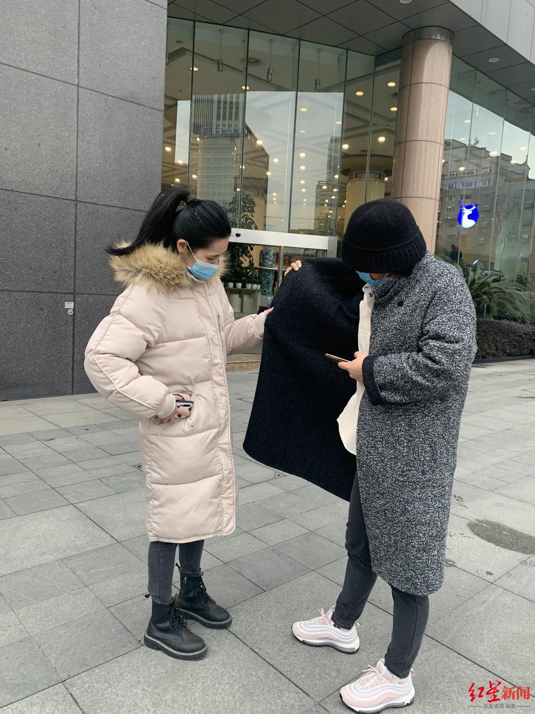 成都市民在迎雪