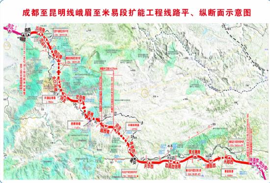 四川年内19个项目在建 泸州、自贡通高铁，成渝中线高铁等开工