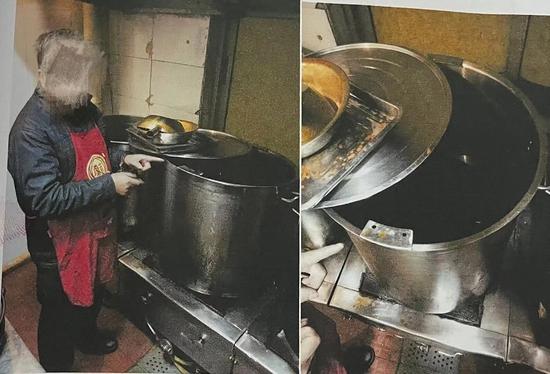 串串香使用“地溝油”。