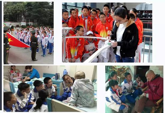 ▲讲述人:袁晓雅等同学