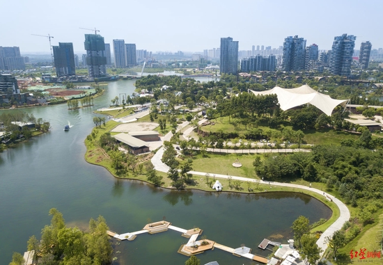 ▲成都市麓湖水城 资料图