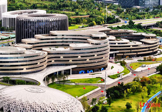 ▲成都科创生态岛