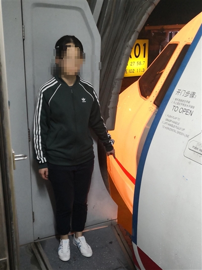 王某某指认现场