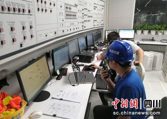 9號線調試現場。軌道建設提供
