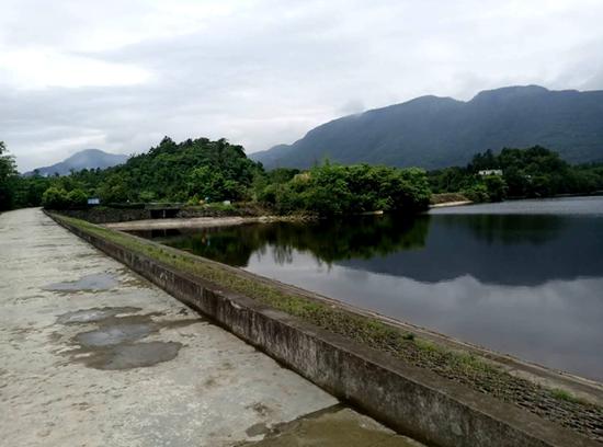 位于綿陽市安州區的黃水溝水庫 趙軍 攝