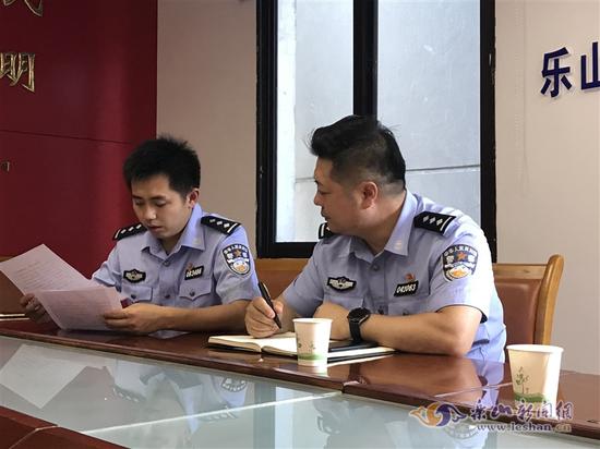 民警介绍案情经过