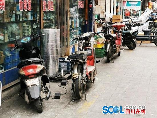 存在電動車私拉亂接電線充電隱患