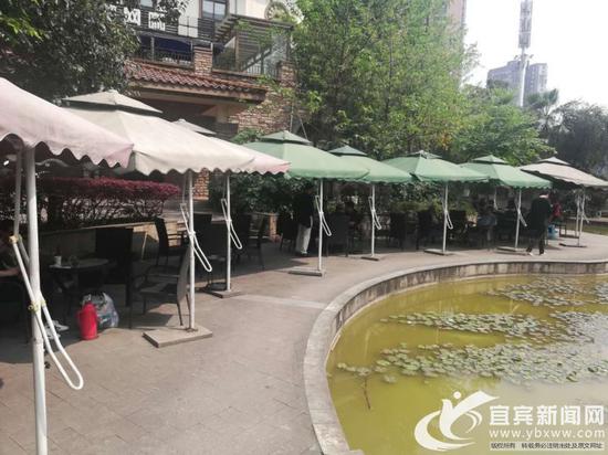 茶馆开门迎客。(宜宾新闻网 杨万洪 摄)
