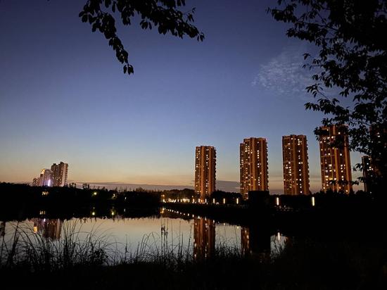 十陵青龙湖实景