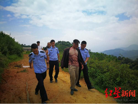 ↑吉某某被警方擋獲。