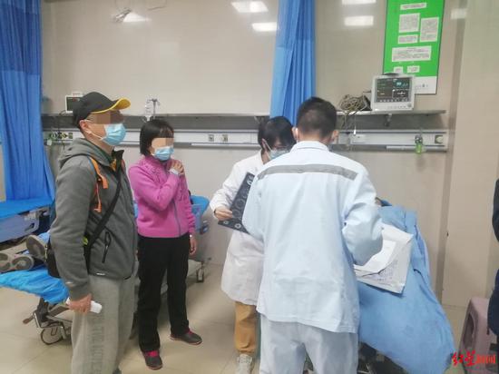 ↑受傷人員被送往醫院檢查治療。