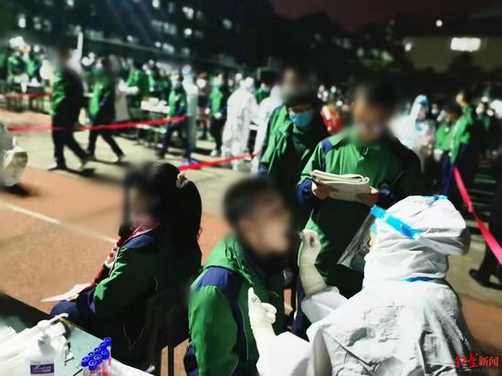 ↑檢測中。
