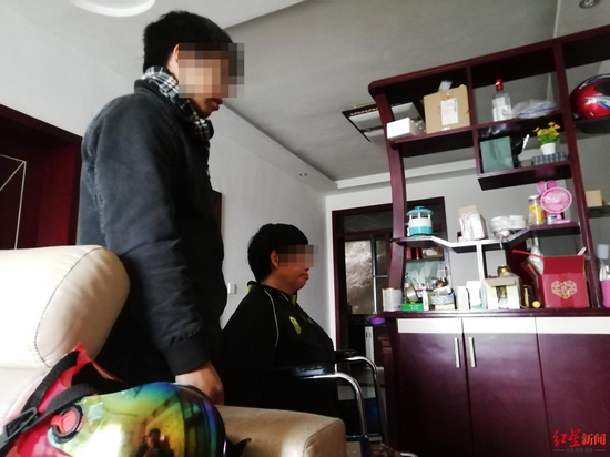 張維勛與母親