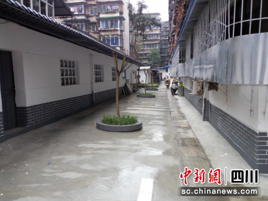 金牛區撫琴街道金沙巷12號改造后。(成都市委宣傳部供圖)