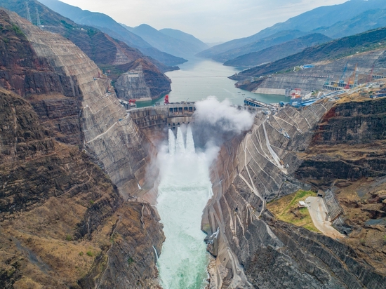 白鹤滩水电站。三峡集团供图