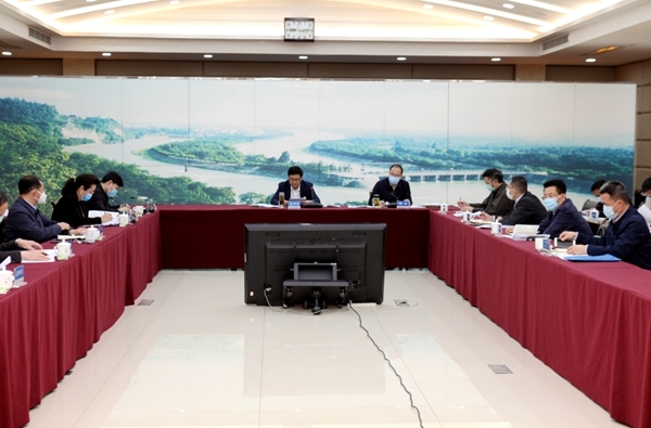 全省长江经济带小水电清理整改工作电视电话会议