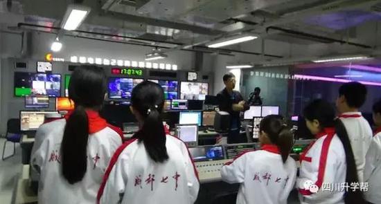 参观电视台