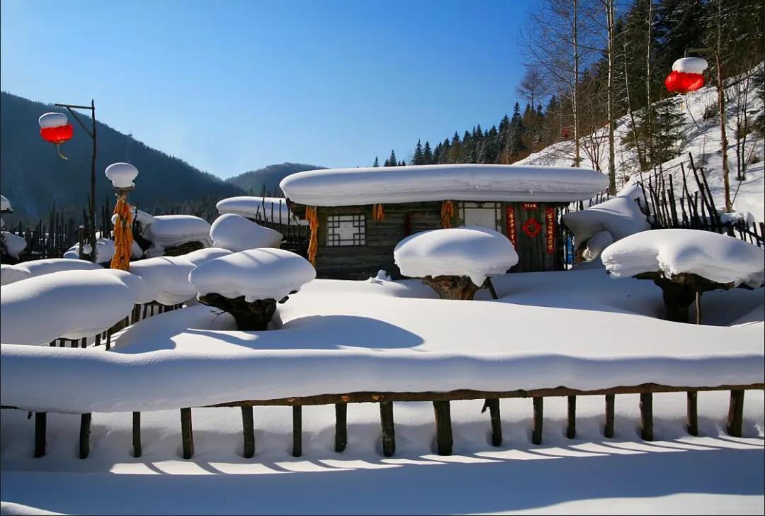 雪乡风景 图据牡丹江网信办