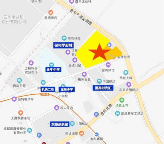 地块位置示意图