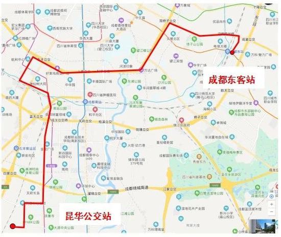 　K4线路走向