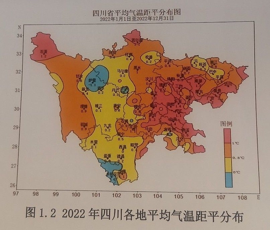 图片来源：《2022年四川省气候变化监测公报》