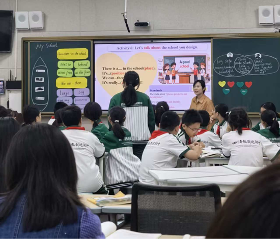 黎珍老师校内先行课掠影