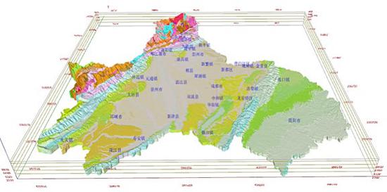 成都地下空間調查范圍 成都地調中心供圖