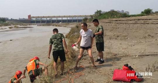 第四起！德阳又一男子钓鱼被困河中孤岛