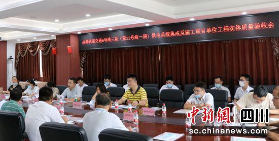 6號線三期工程供電系統(tǒng)全點位測試通過率達100%。軌道建設提供