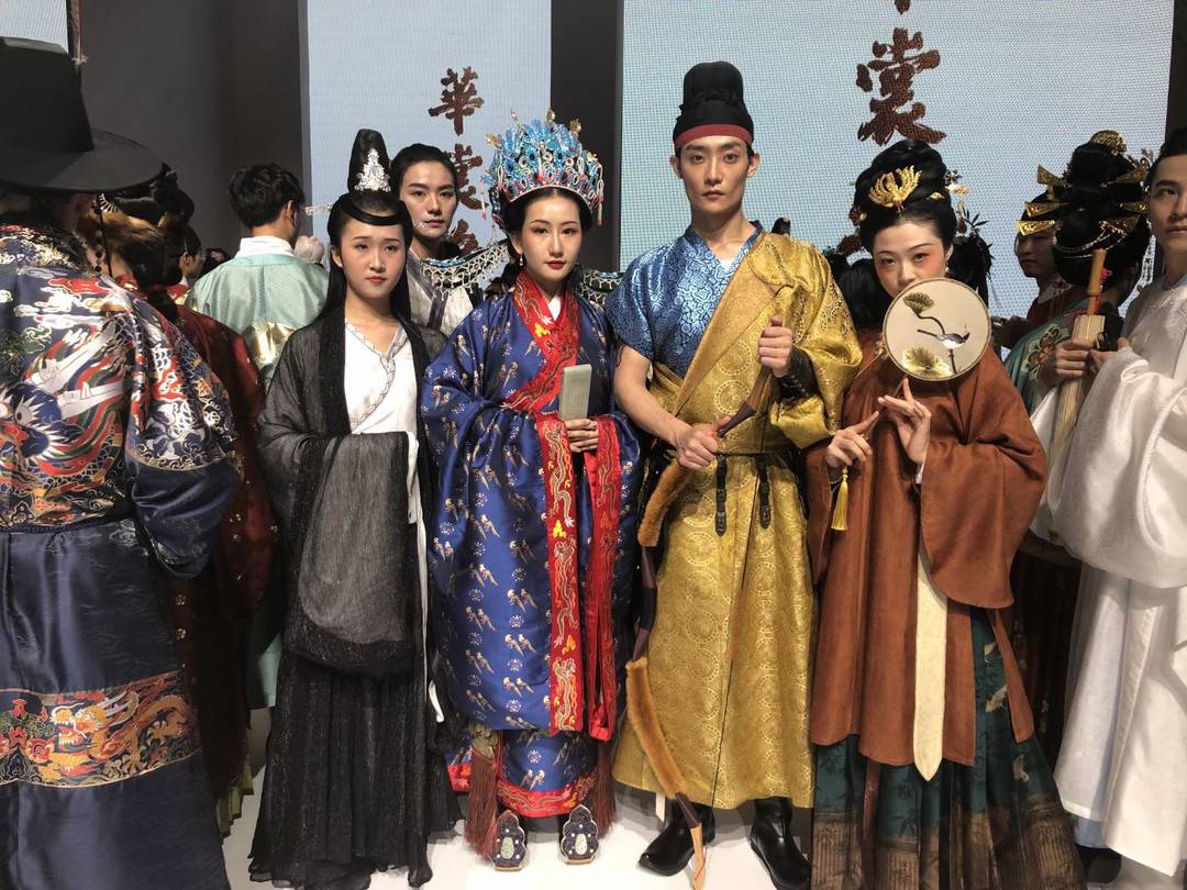 未能上場的漢服模特